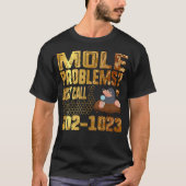 Probleme mit der Seezunge, einfach Avogadro nennen T-Shirt (Vorderseite)