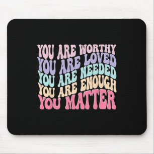Problemfreundlichkeit ist freundlich, psychisch ge mousepad