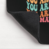 Problemfreundlichkeit ist freundlich, psychisch ge mousepad (Ecke)