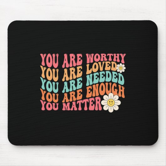 Problemfreundlichkeit ist freundlich, psychisch ge mousepad (Vorne)