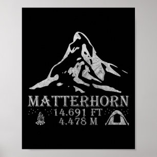 Problemhorn Mountain Alpen Outdoor Klettern Wander Poster