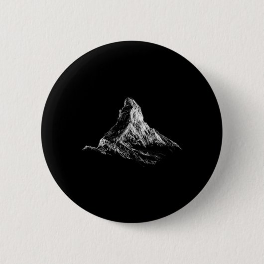 Problemhorn Schweiz Alpen Berge Wandern Bergsteige Button (Vorderseite)