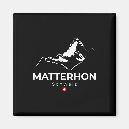 Problemhorn Schweiz Berge Felsenklettern Wandern Magnet (Vorne)
