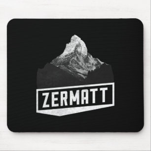 Problemhorn Zermatt Schweiz Skifahren Holiday Mou Mousepad