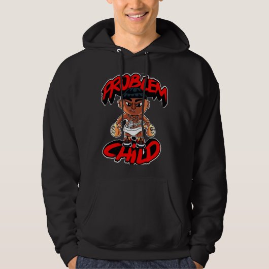 Problemkind Streetwear Urban Kapuzenpullover  Hoodie (Vorderseite)