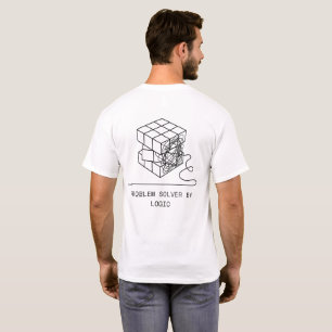 Problemlöser durch Logik   Minimalistischer Zauber T-Shirt