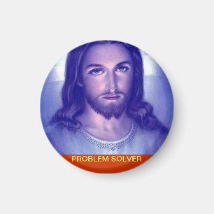 Problemlöser. Kundengebundener religiöser Magnet