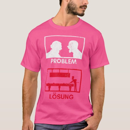 Problemlösung Billiard Player Billiard Ball T-Shirt (Vorderseite)