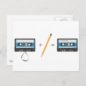 Problemlösung mit kompakten Kassetten. Postkarte (Vorne/Hinten)