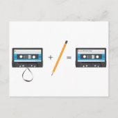 Problemlösung mit kompakten Kassetten. Postkarte (Vorderseite)