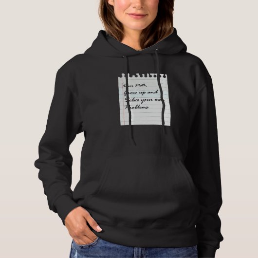 Problemlösungs-Math-Lernberechnungsmathematik Hoodie (Vorderseite)