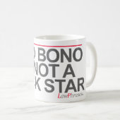 "PROBONO IST NICHT EIN ROCKSTAR" -- KAFFEETASSE (VorderseiteRechts)