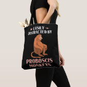 Proboscis Affe Funny Long Nosed Affen Tasche (Von Nahem)