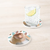 Proboscis-Affe gefährdete Arten Getränkeuntersetzer (Seite)