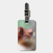 Proboscis Affe Labuk Bay Borneo Gepäckanhänger (Vorderseite vertikal)