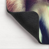 Proboscis-Affe mit großer Nase Mousepad (Ecke)