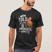 Proboscis Affen T-Shirt (Vorderseite)
