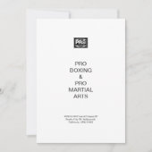 #PROBOXING & #PROMARTIALARTS FEIERTAGSKARTE (Vorderseite)