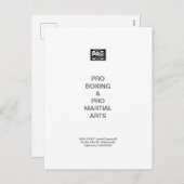 #PROBOXING & #PROMARTIALARTS FEIERTAGSPOSTKARTE (Vorne/Hinten)