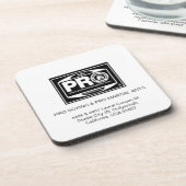 #PROBOXING & #PROMARTIALARTS GETRÄNKEUNTERSETZER (Linke Seite)