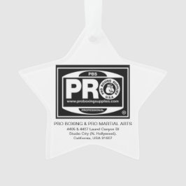 #PROBOXING & #PROMARTIALARTS ORNAMENT