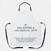 #PROBOXING & #PROMARTIALARTS SCHÜRZE (Vorderseite)