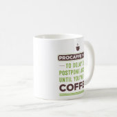 PROCAFFEINATE Definition Kaffee Tasse (VorderseiteRechts)