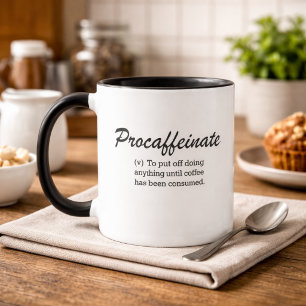 Procaffeinate-Kaffeetasse Tasse