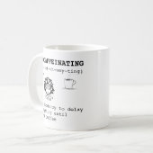 Procaffeinating Definition Kaffeetasse (Vorderseite Links)