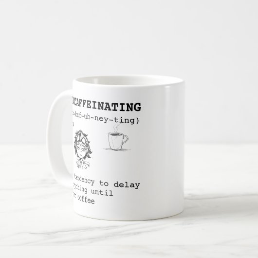 Procaffeinating Definition Kaffeetasse (Vorderseite Links)