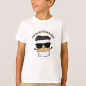 Procaffeinator Funny Coffein Coffee Puin T-Shirt (Vorderseite)
