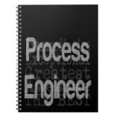 Process Engineer Außerordentliche Notizblock (Vorderseite)