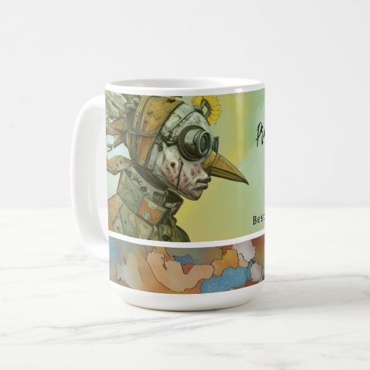 Process Your Trauma Through Art Mug. Kaffeetasse (Vorderseite Links)