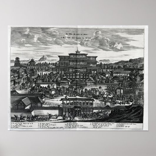 Procession from Macau, an illustration Poster (Vorne)
