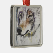 Processo Al Lupo Silbernes Ornament (Rechts)