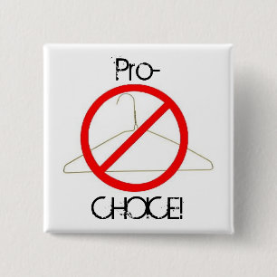 prochoice Aufhänger Knopf Button