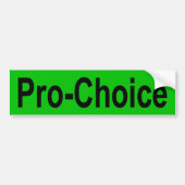 prochoice autoaufkleber (Vorne)