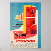 Procida Coast, Neapel, Italien Poster (Vorne)