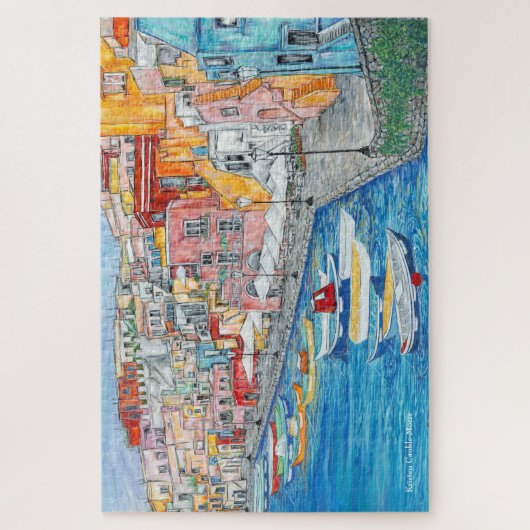 Procida III Puzzle (Vertikal)