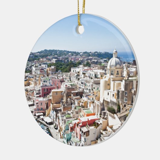 Procida Insel Keramikornament (Links)