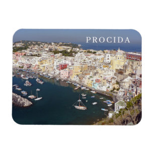 Procida Island View Kühlschrankmagnet Magnet