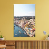 Procida Italien Canvas Print Leinwanddruck (Insitu (Wohnzimmer))