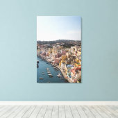 Procida Italien Canvas Print Leinwanddruck (Insitu (Holzboden))