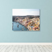 Procida Italien Canvas Print Leinwanddruck (Insitu (Holzboden))
