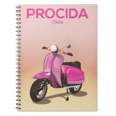 Procida Italien Roller Urlaub Poster Notizblock (Vorderseite)