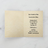 Proclamation Scroll Sie werden eingeladen Einladung (Innenseite)