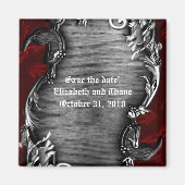 Proclamation Vampire Gothic Wedding Magnet (Vorne)