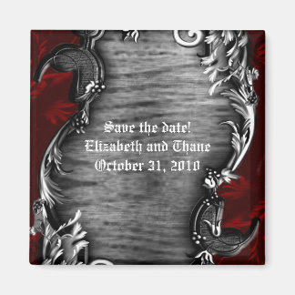 Proclamation Vampire Gothic Wedding Magnet