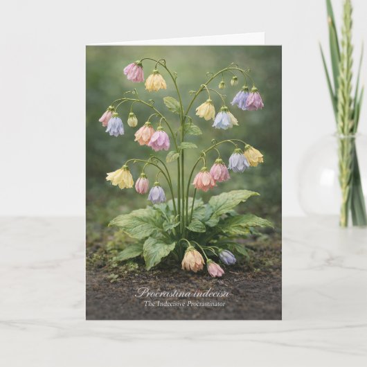 Procrastina indecisa The Indecisive Procrastinator Karte (Vorderseite)