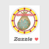 Procrastination is the Thief of Time Aufkleber (Blatt)